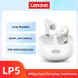 100% Original Lenovo LP5 Wireless Bluetooth HiFi Music Earbuds